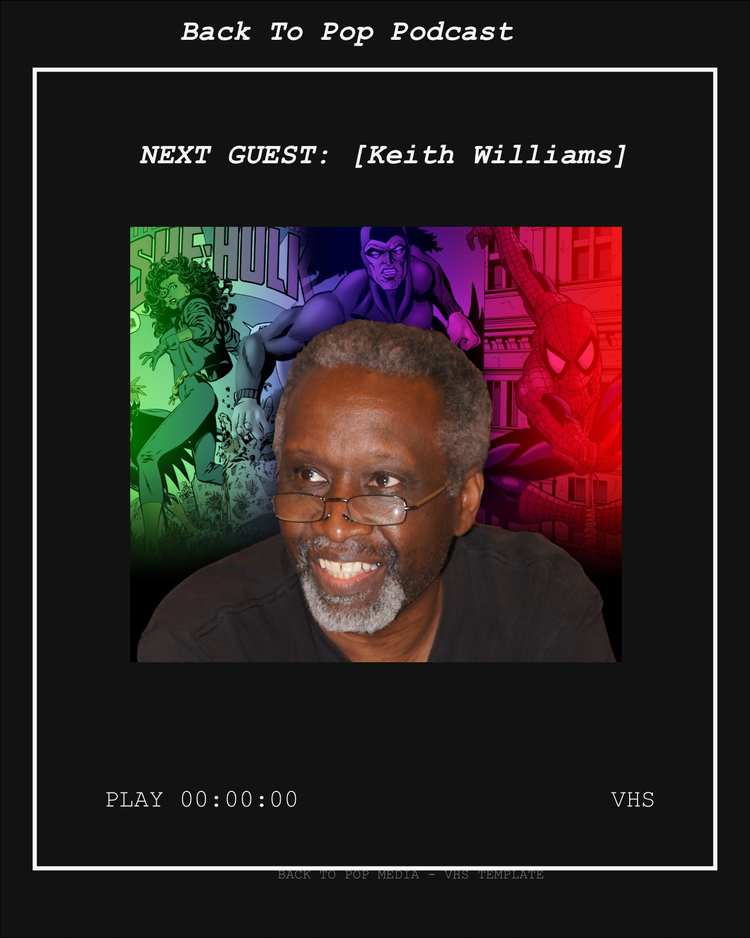 🎙️ Recording This Tuesday — Keith Williams Joins the Back to Pop Family!