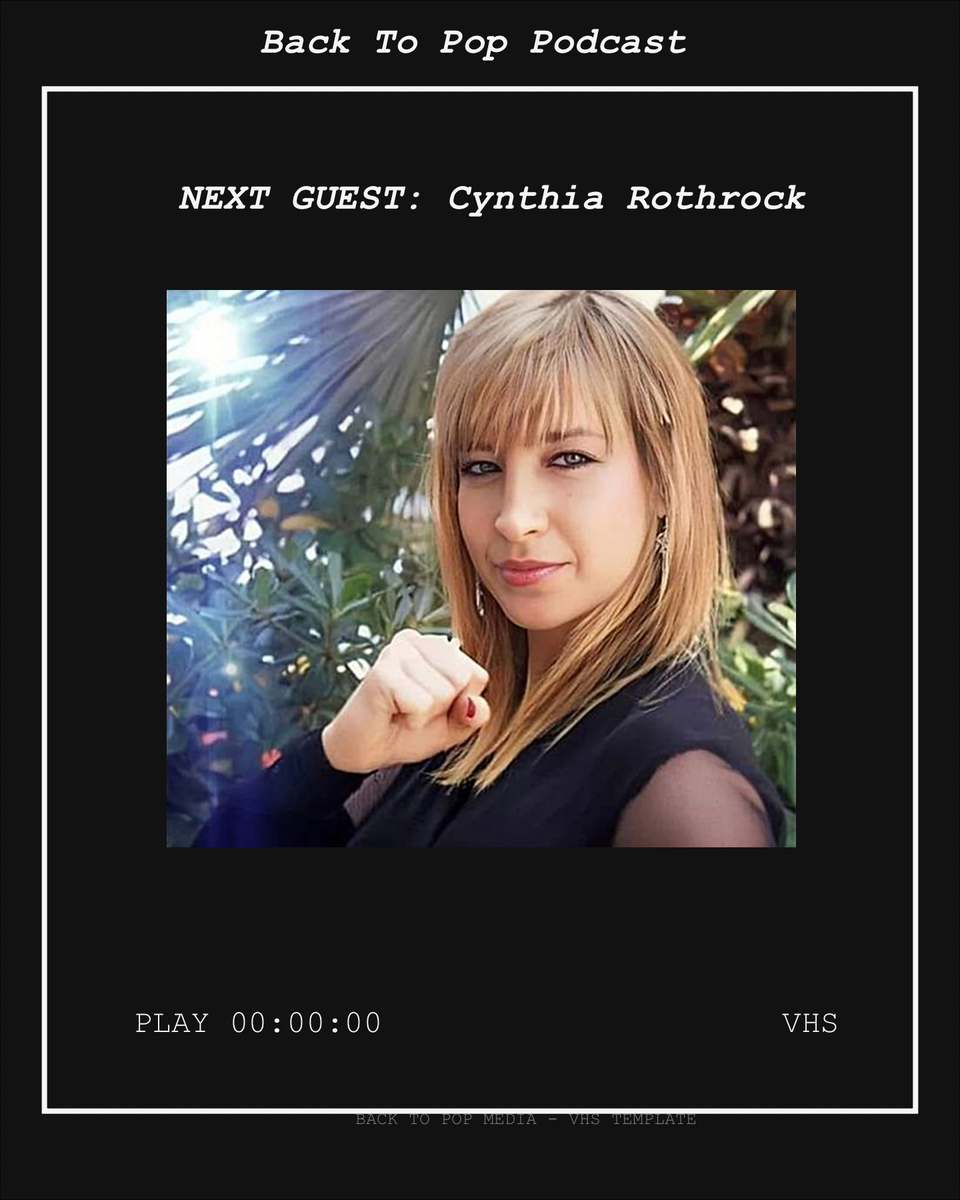 Cynthia Rothrock Joins the Back to Pop Family
